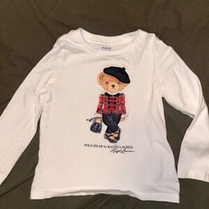 Ralph Lauren Polo Bear Toddler Shirt 2T